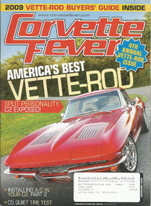 CORVETTE FEVER 2009 FEB - VETTE-ROD BUYERS GUIDE, C5 TIRE TEST